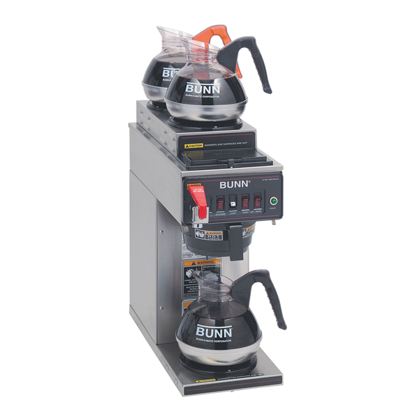 BUNN COFFEE MAKER - Automatic 3 Warmers with Tea Faucet (COMMERCIAL) - Kenya Brand Coffee
